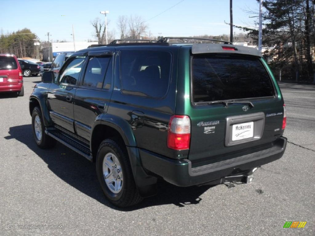 1999 4Runner Limited 4x4 - Imperial Jade Green Mica / Oak photo #2