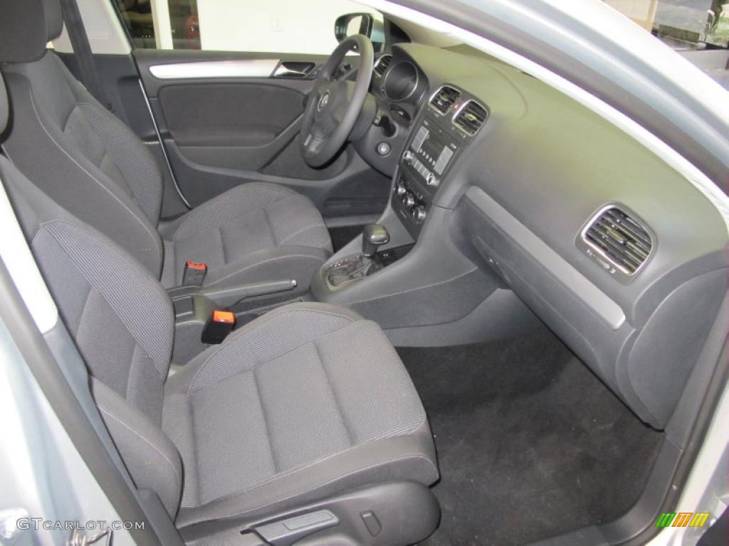 Titan Black Interior 2010 Volkswagen Golf 4 Door Photo #43570710