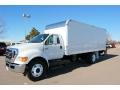 2008 Oxford White Ford F650 Super Duty XL Regular Cab Moving Truck  photo #1