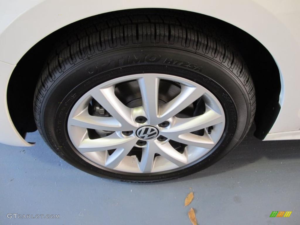 2011 Volkswagen Jetta SE Sedan Wheel Photo #43573604