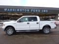 2011 White Platinum Metallic Tri-Coat Ford F150 XLT SuperCrew 4x4  photo #1