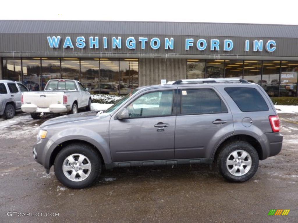 2010 Escape Limited V6 4WD - Sterling Grey Metallic / Charcoal Black photo #1