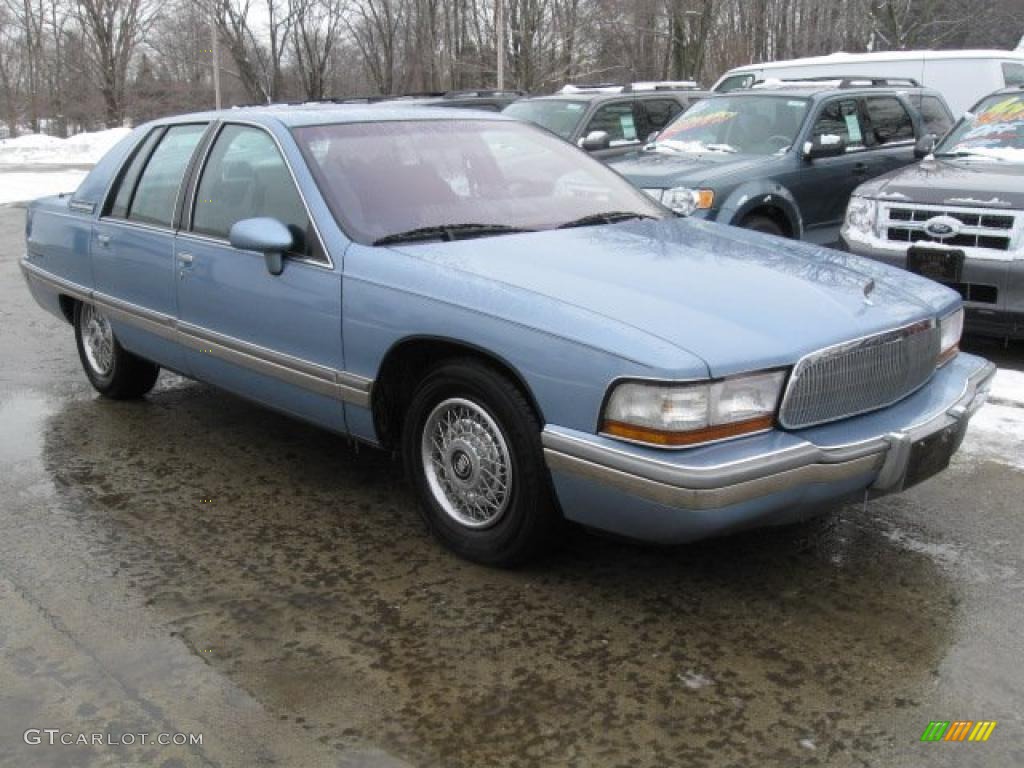 Light Sapphire Blue Metallic 1992 Buick Roadmaster Limited Exterior Photo #43579250