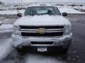 2011 Summit White Chevrolet Silverado 3500HD Extended Cab 4x4 Dually  photo #2