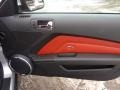 Brick Red/Cashmere 2011 Ford Mustang GT Premium Convertible Door Panel