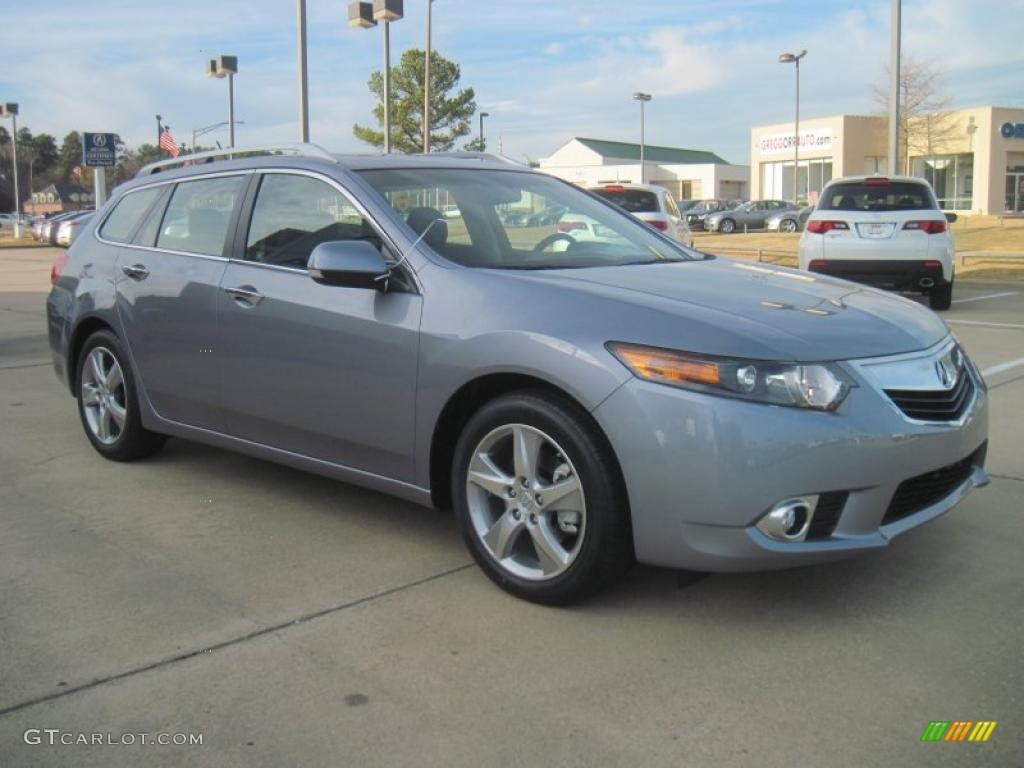 2011 TSX Sport Wagon - Forged Silver Pearl / Ebony photo #2