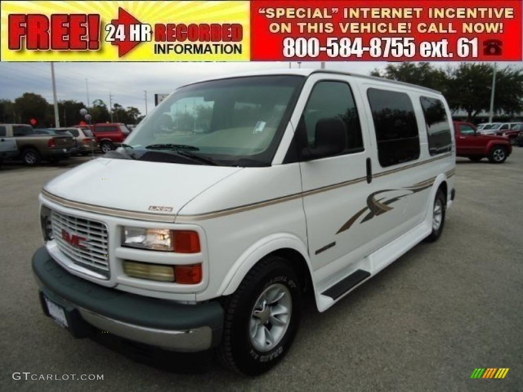 2000 Savana Van 1500 Passenger Conversion - Summit White / Neutral photo #1