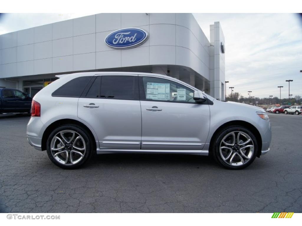 Ingot Silver Metallic 2011 Ford Edge Sport Exterior Photo #43588723