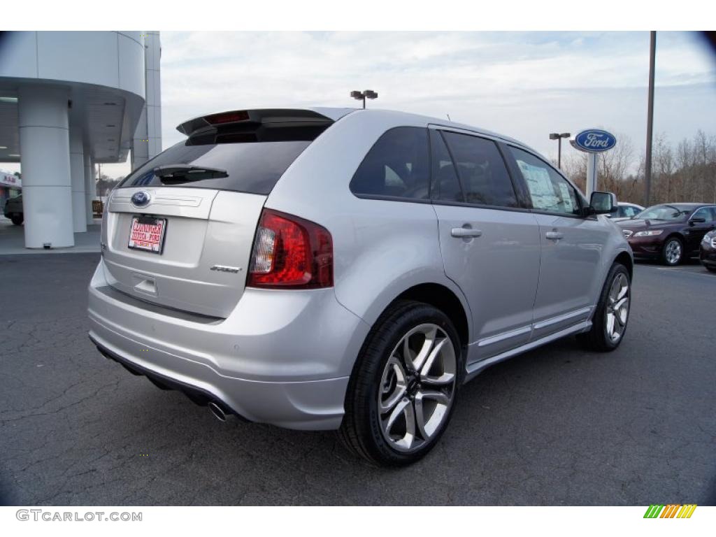 Ingot Silver Metallic 2011 Ford Edge Sport Exterior Photo #43588735