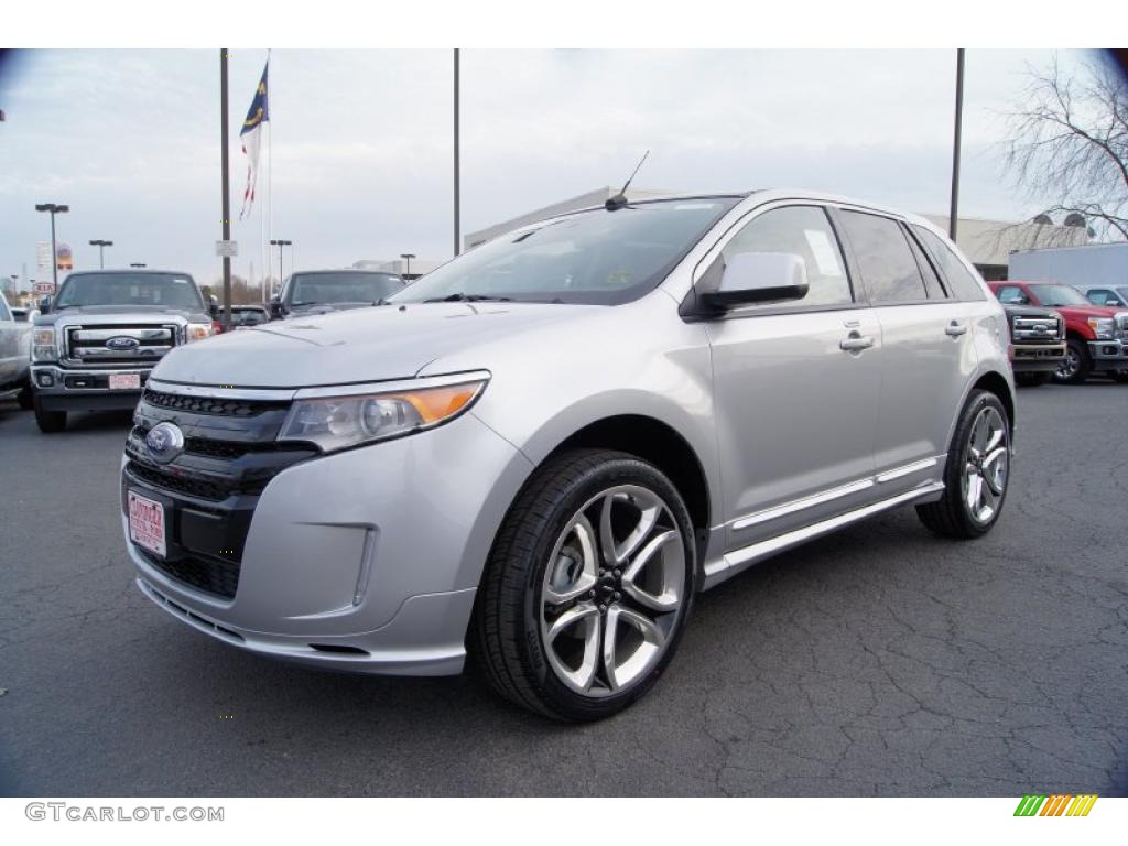 Ingot Silver Metallic 2011 Ford Edge Sport Exterior Photo #43588779
