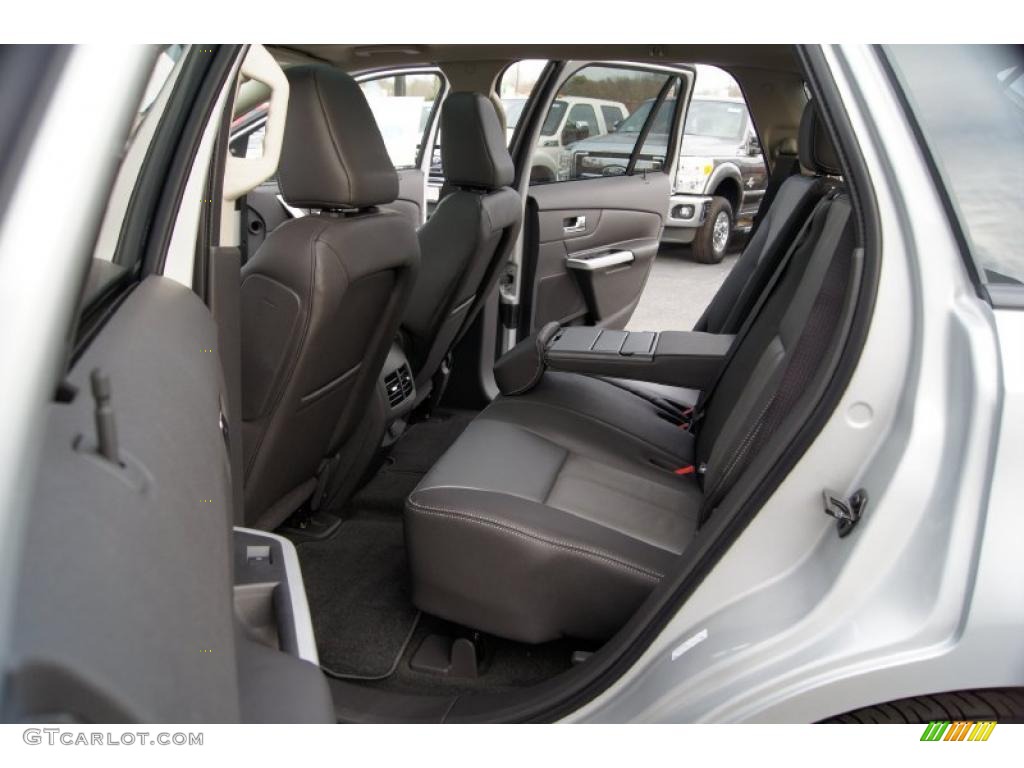 Charcoal Black/Silver Smoke Metallic Interior 2011 Ford Edge Sport Photo #43588867