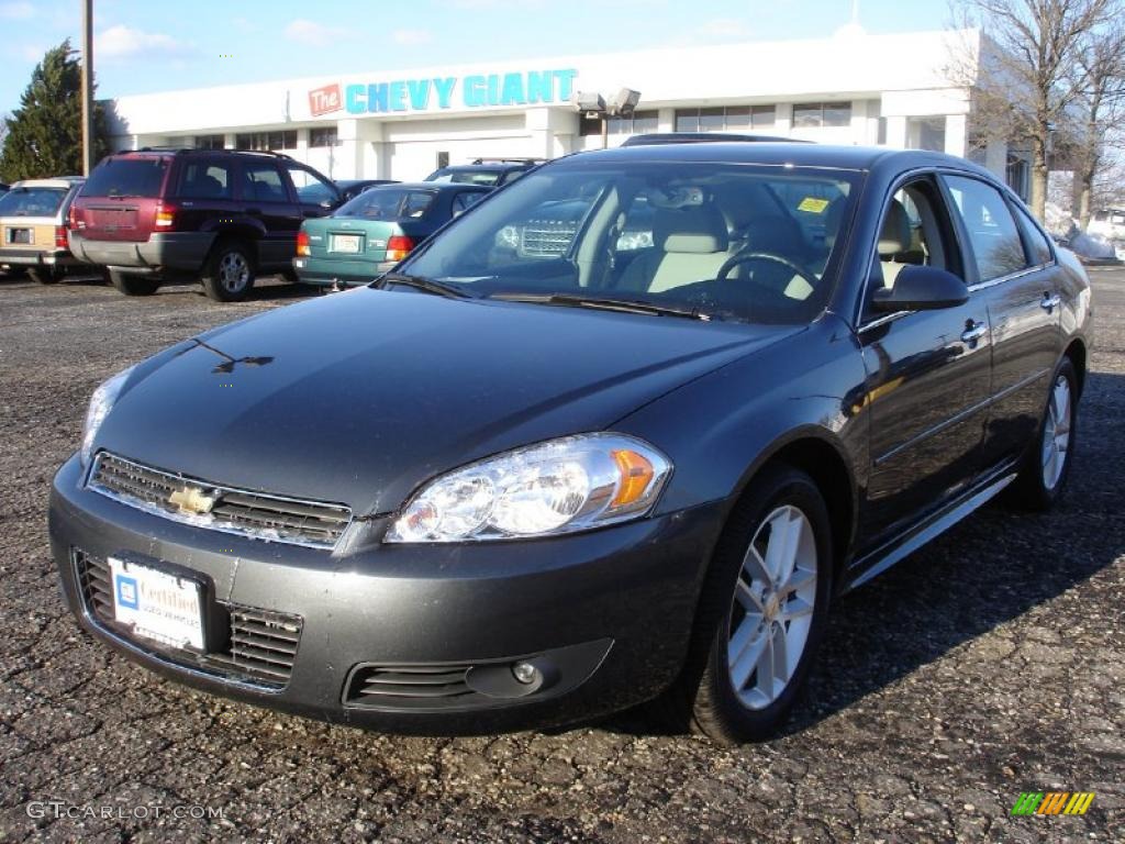 Cyber Gray Metallic Chevrolet Impala