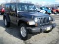 2008 Steel Blue Metallic Jeep Wrangler X 4x4  photo #3