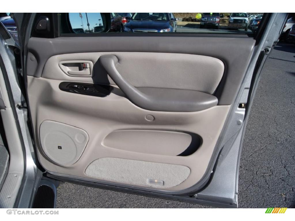 2006 Toyota Sequoia SR5 Taupe Door Panel Photo #43591279