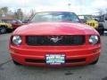 2007 Torch Red Ford Mustang V6 Deluxe Coupe  photo #2