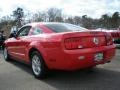 2007 Torch Red Ford Mustang V6 Deluxe Coupe  photo #7