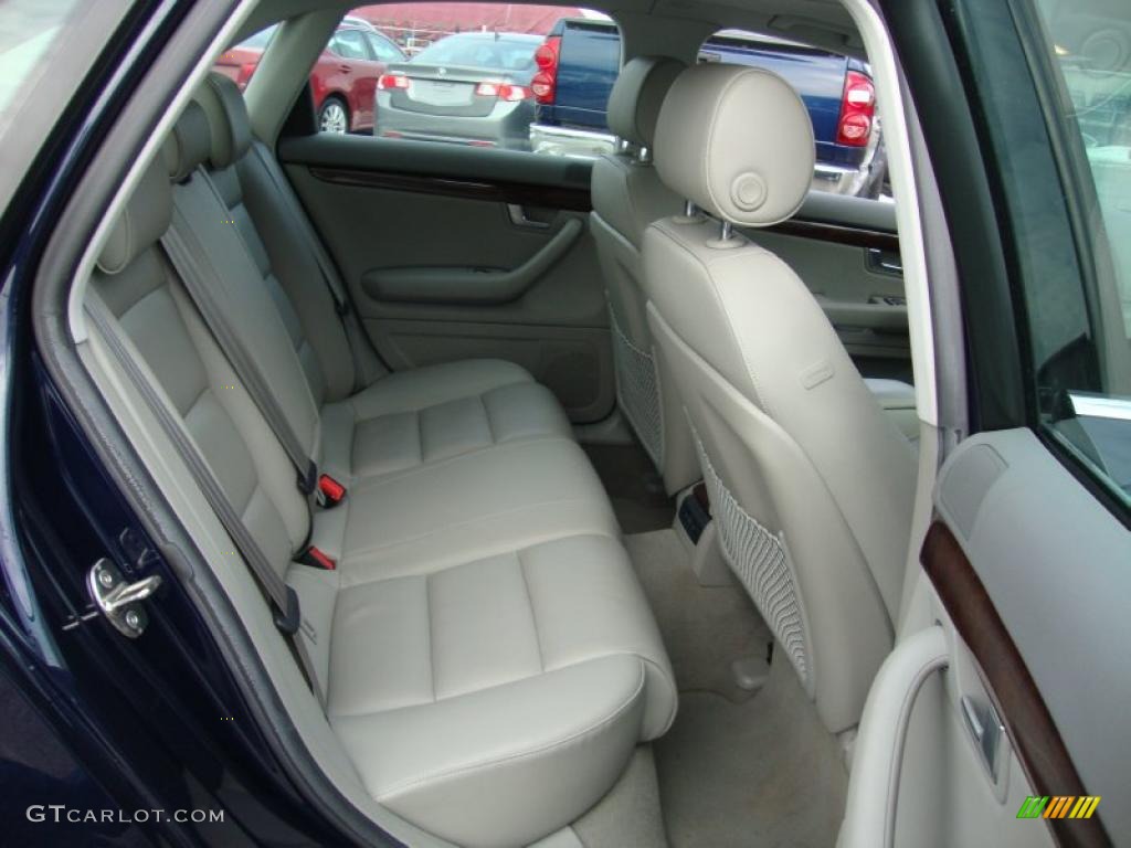 2006 A4 3.2 quattro Sedan - Moro Blue Pearl Effect / Platinum photo #24