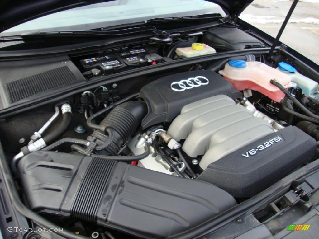 2006 Audi A4 3.2 quattro Sedan 3.2 Liter FSI DOHC 24-Valve VVT V6 Engine Photo #43595429