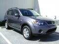 2009 Graphite Gray Pearl Mitsubishi Outlander ES  photo #1