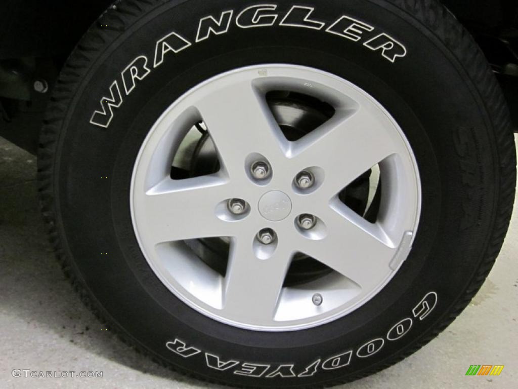 2009 Wrangler Unlimited X 4x4 - Jeep Green Metallic / Dark Slate Gray/Medium Slate Gray photo #15