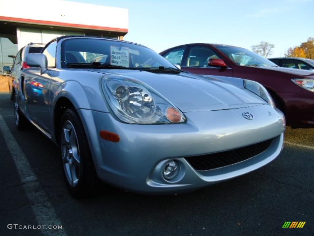 2004 MR2 Spyder Roadster - Silver Streak Mica / Black photo #1