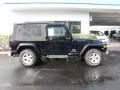 2005 Black Jeep Wrangler Unlimited 4x4  photo #2