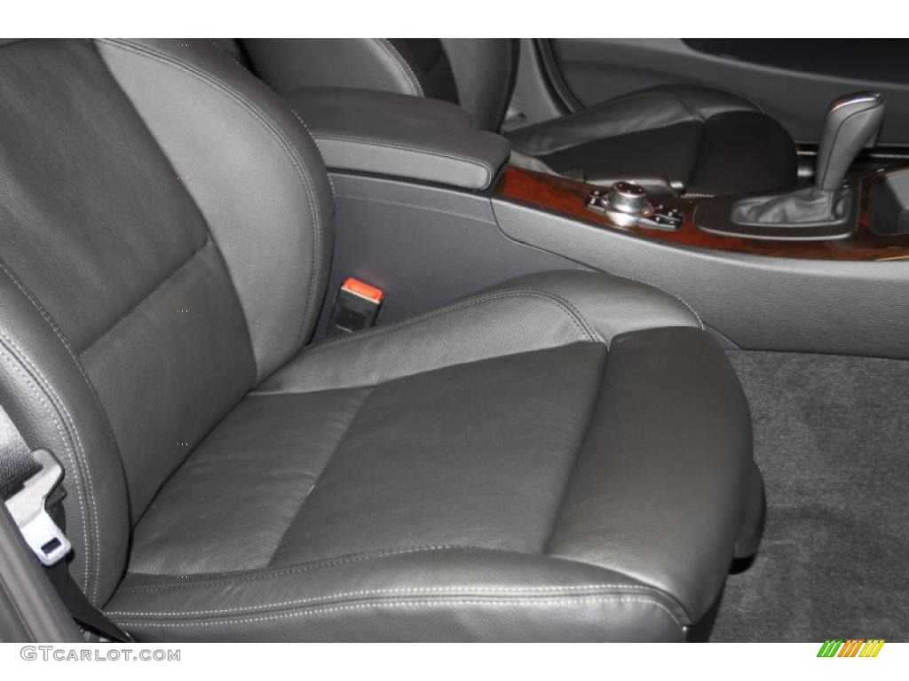 2011 3 Series 335i Sedan - Space Gray Metallic / Black photo #13