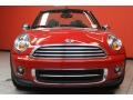 2011 Chili Red Mini Cooper Convertible  photo #2