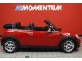 2011 Chili Red Mini Cooper Convertible  photo #4