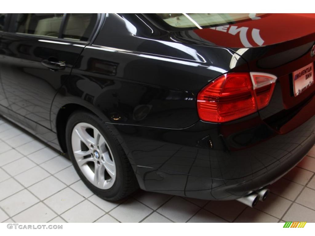 2008 3 Series 328i Sedan - Black Sapphire Metallic / Beige photo #23