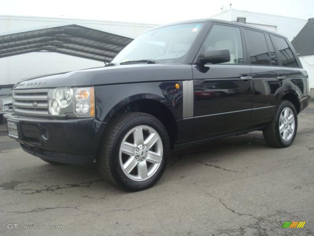 2005 Range Rover HSE - Adriatic Blue Metallic / Sand/Jet photo #2