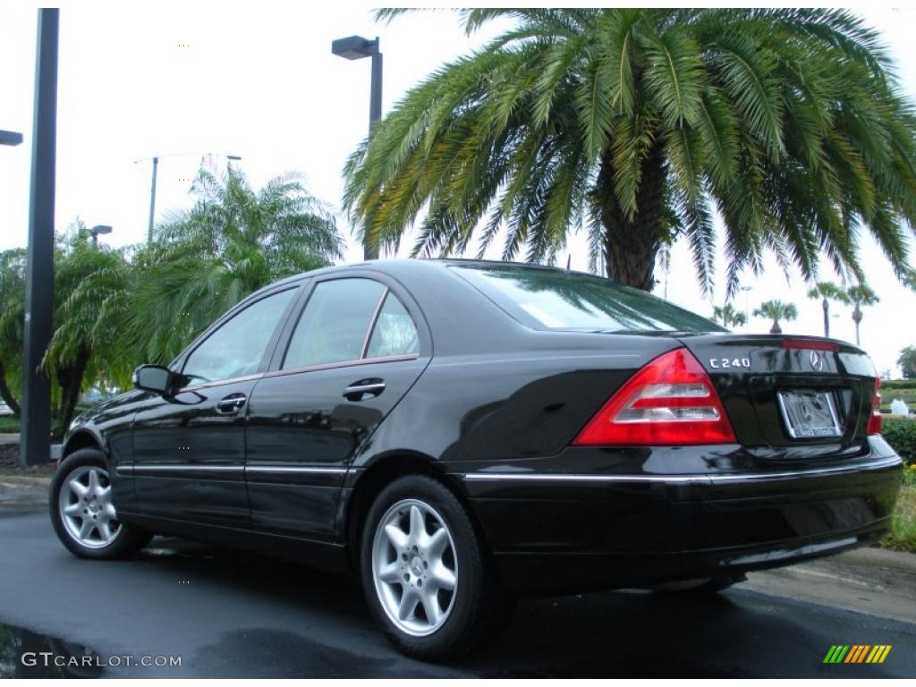 Black 2001 Mercedes-Benz C 240 Sedan Exterior Photo #43608941