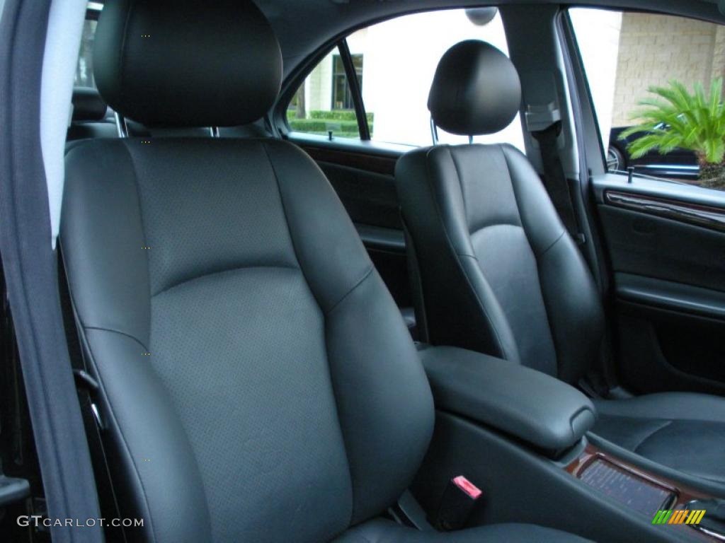 Charcoal Black Interior 2001 Mercedes-Benz C 240 Sedan Photo #43609057