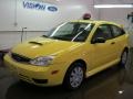 2005 Egg Yolk Yellow Ford Focus ZX3 SE Coupe  photo #1