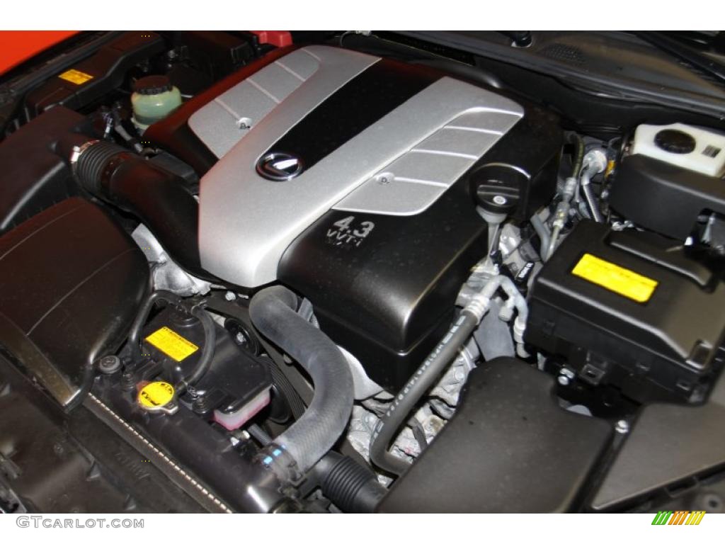 2008 Lexus SC 430 Convertible 4.3L DOHC 32V VVT-i V8 Engine Photo #43611542