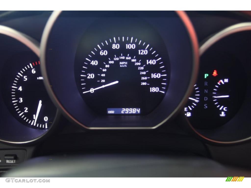 2008 Lexus SC 430 Convertible Gauges Photo #43611566