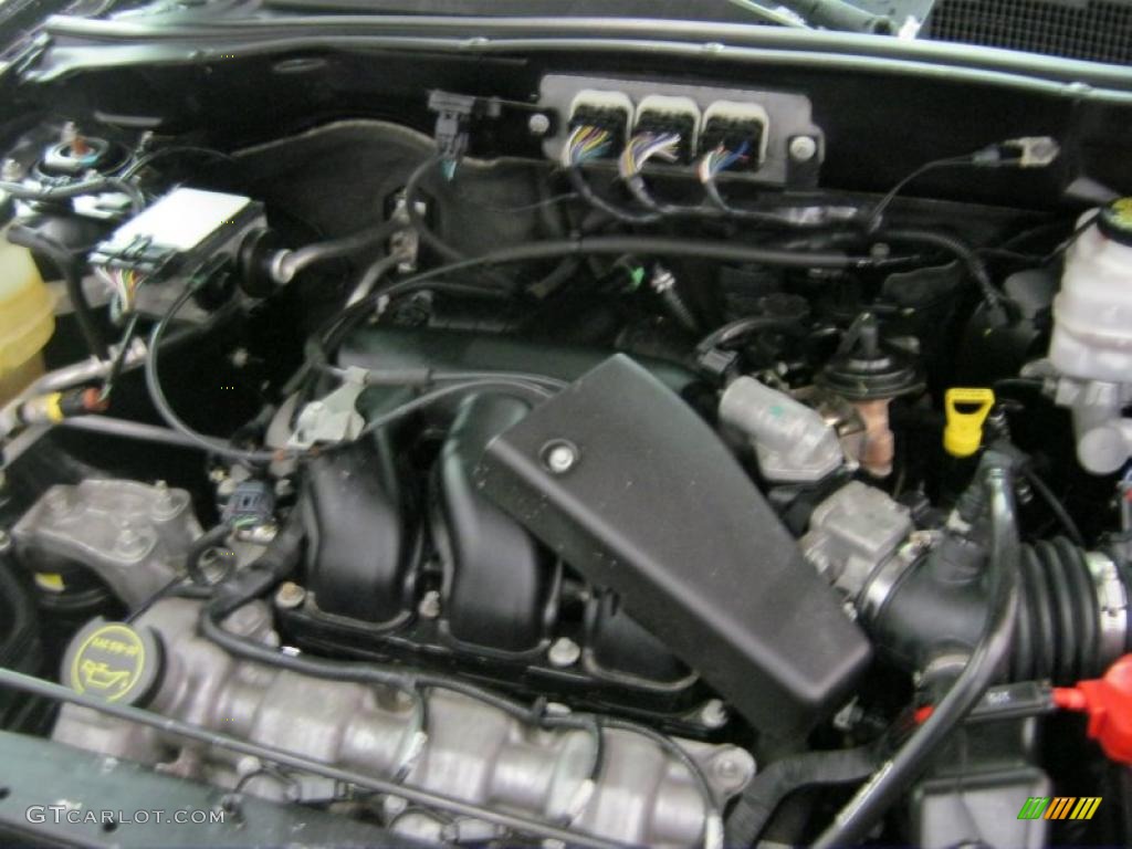 2008 Mariner V6 4WD - Black Pearl Slate / Black photo #12