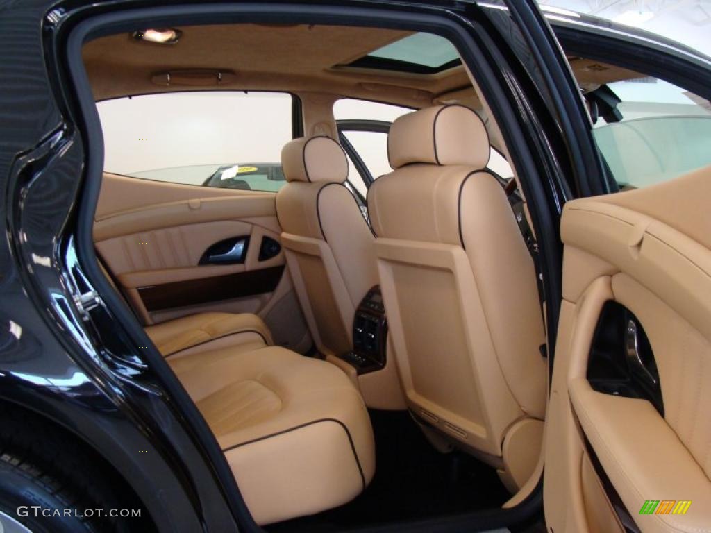 Beige Interior 2007 Maserati Quattroporte Standard Quattroporte Model Photo #43615088