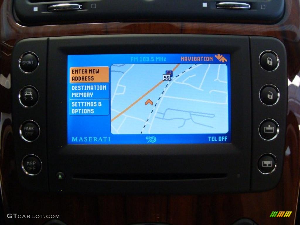 2007 Maserati Quattroporte Standard Quattroporte Model Navigation Photo #43615210