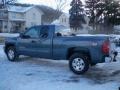 2011 Blue Granite Metallic Chevrolet Silverado 1500 LT Extended Cab 4x4  photo #7