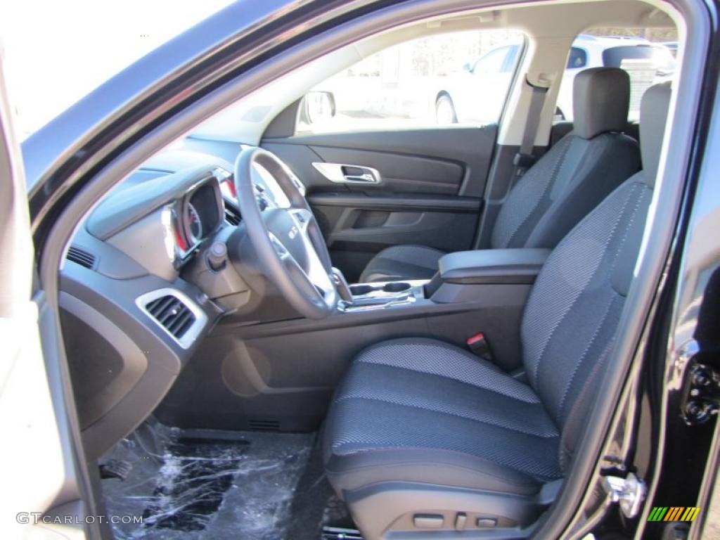 Jet Black Interior 2011 GMC Terrain SLE Photo #43618891