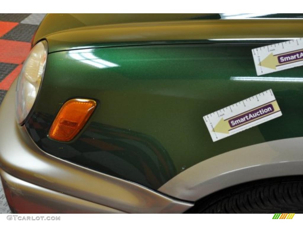 2003 Impreza Outback Sport Wagon - Savanna Green Metallic / Gray photo #21