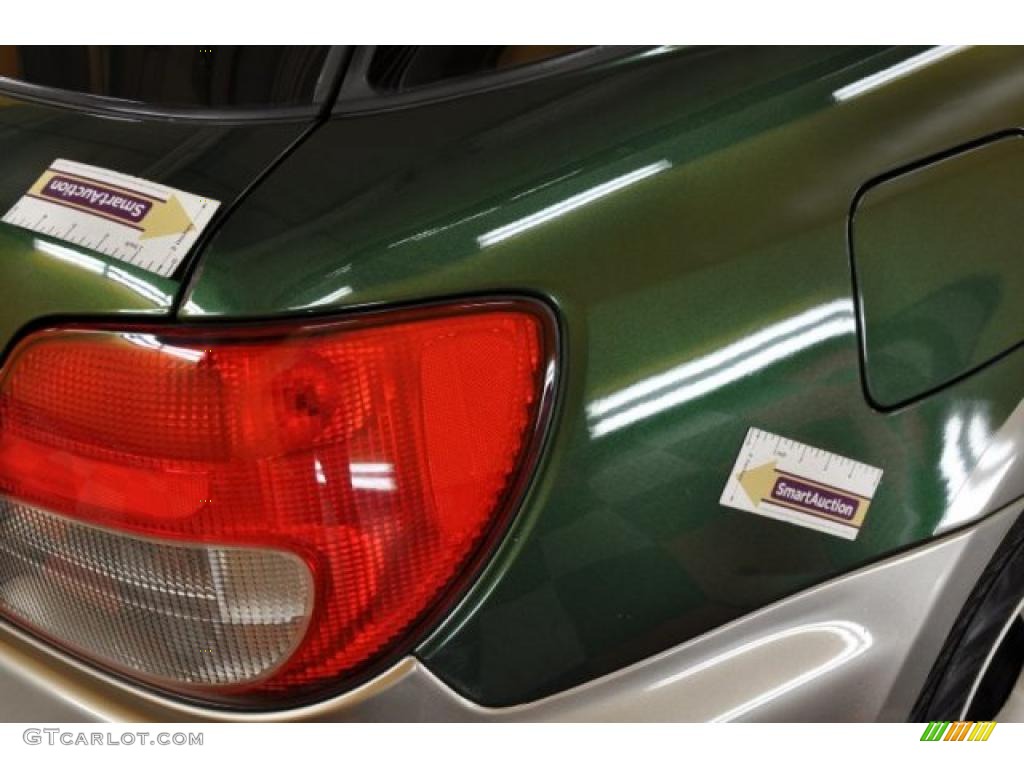 2003 Impreza Outback Sport Wagon - Savanna Green Metallic / Gray photo #25