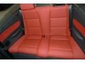  2011 1 Series 128i Convertible Coral Red Interior