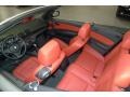  2011 1 Series 128i Convertible Coral Red Interior