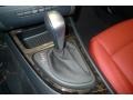 2011 BMW 1 Series Coral Red Interior Transmission Photo