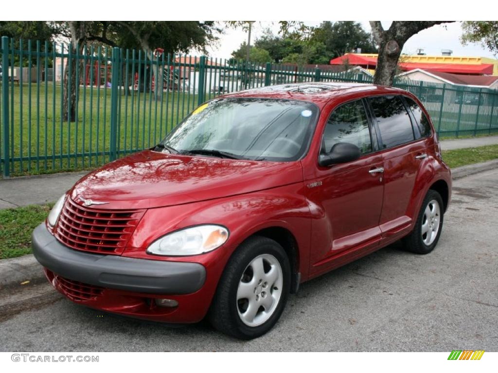2002 PT Cruiser Touring - Inferno Red Pearlcoat / Gray photo #1