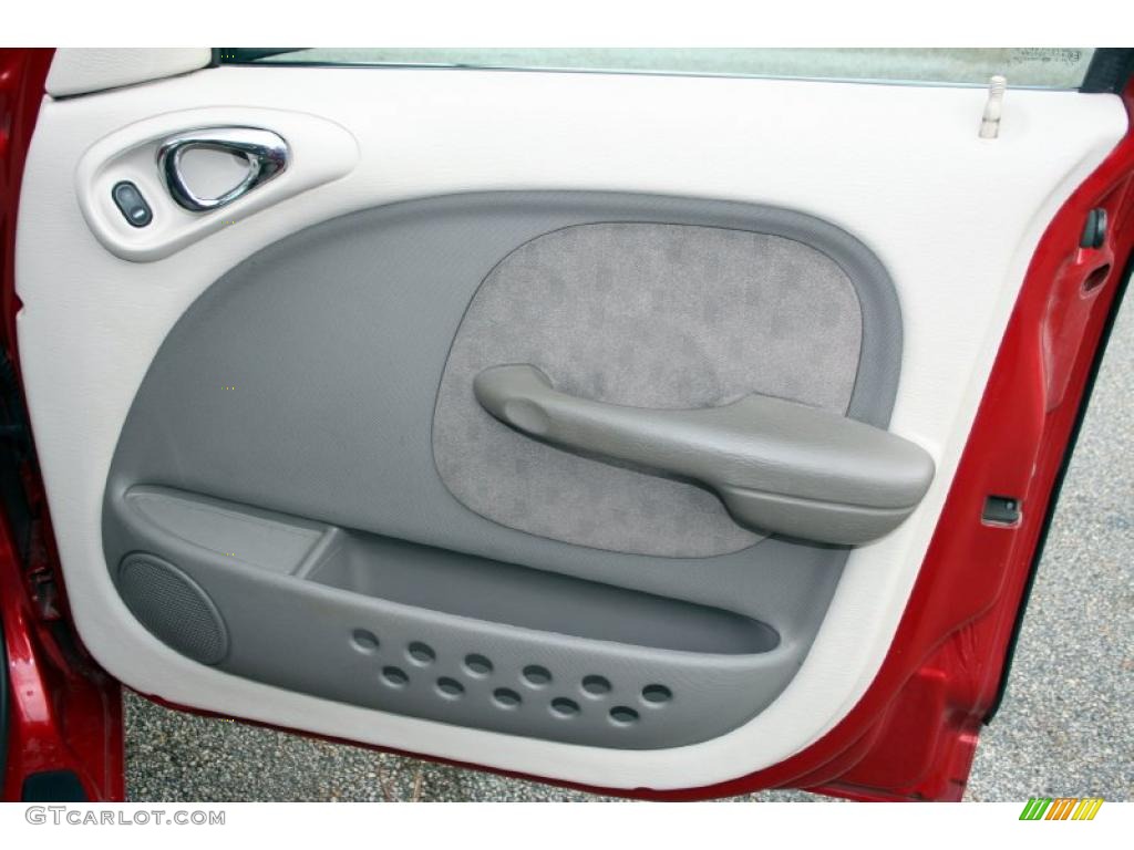 2002 Chrysler PT Cruiser Touring Gray Door Panel Photo #43621831