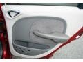 Gray 2002 Chrysler PT Cruiser Touring Door Panel