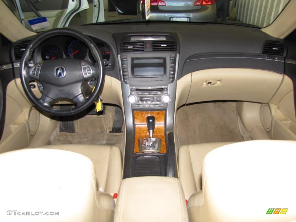 2004 TL 3.2 - White Diamond Pearl / Camel photo #13